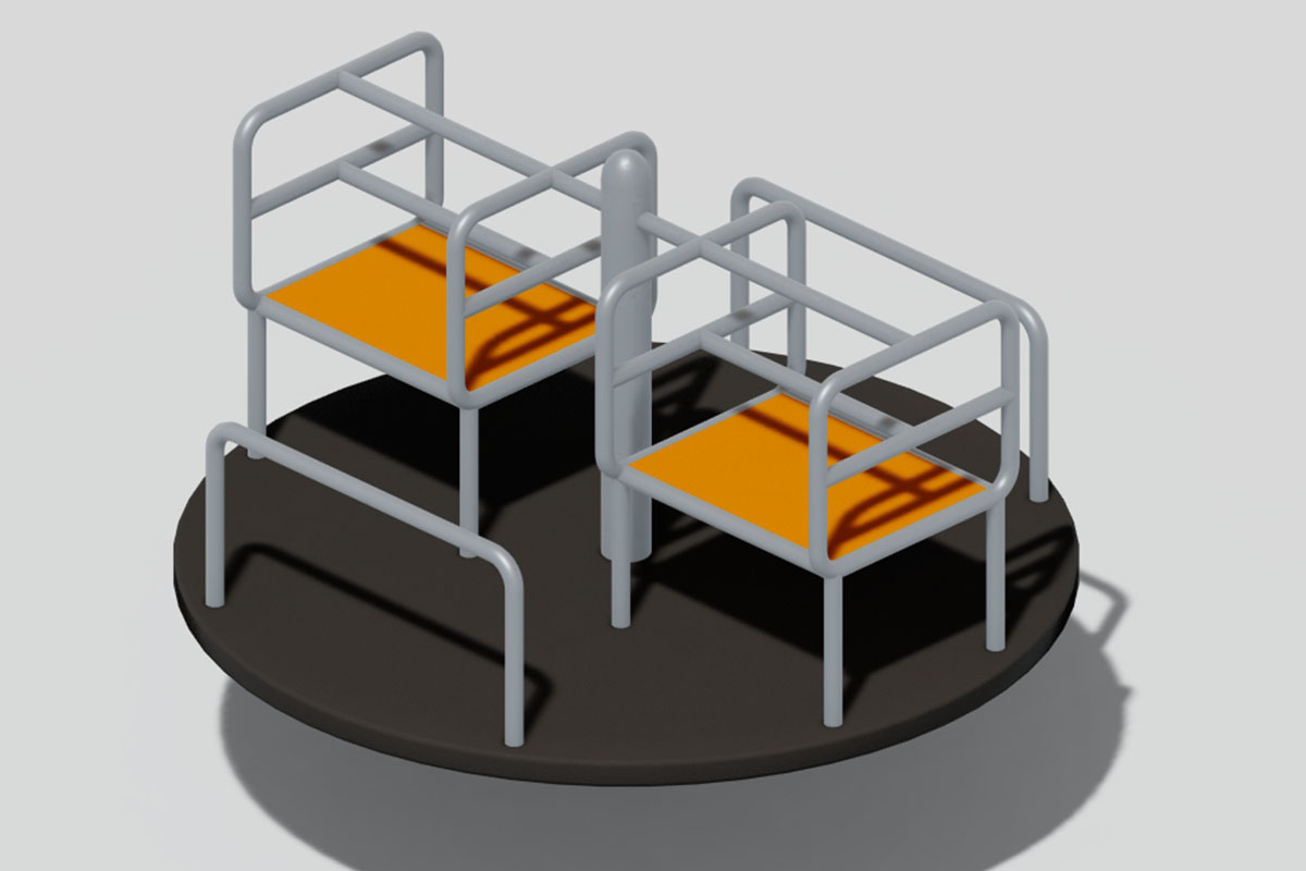 儿童游乐场设备roundabout6