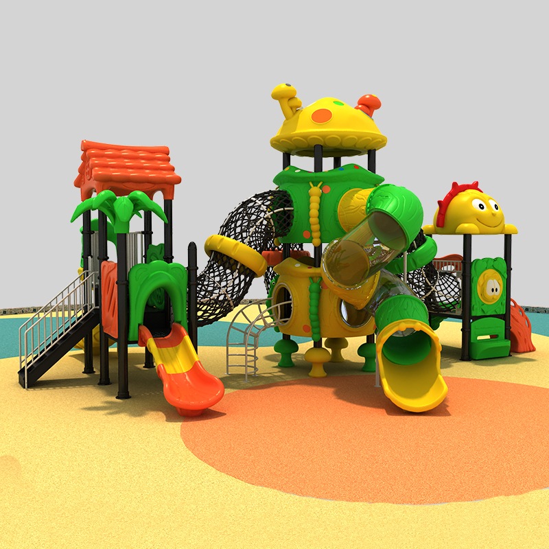 高品质户外游乐场滑梯，适合森林主题游乐