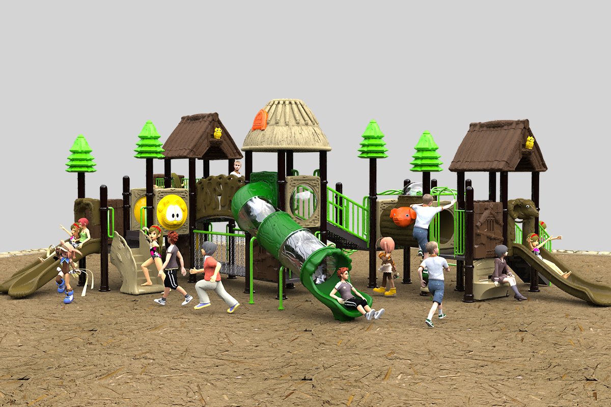 户外游乐设施滑梯 (1)