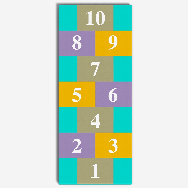 数字主题定制室内软游乐安全垫