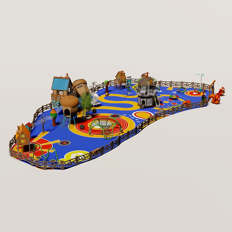 松鼠游乐场：互动宠物游乐设备 