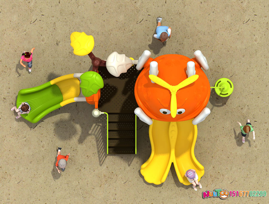 滑梯+组合滑梯+小博士+无动力游乐设备+天使蓝猫 (18)