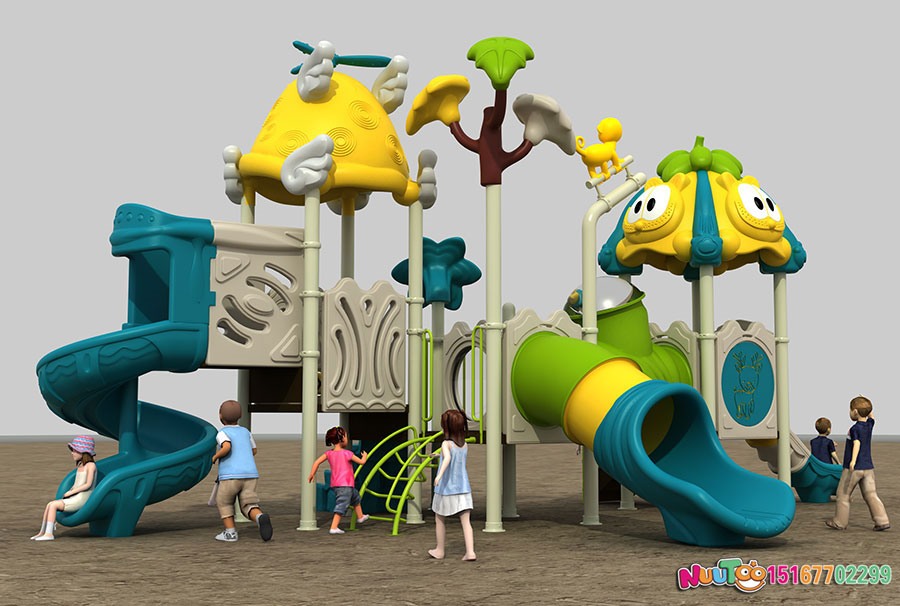 滑梯+组合滑梯+小博士+无动力游乐设备+天使蓝猫 (11)