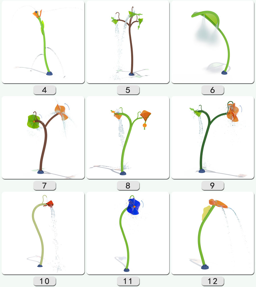 水上乐园+水上乐园组件+喷水+花叶喷水 (3)