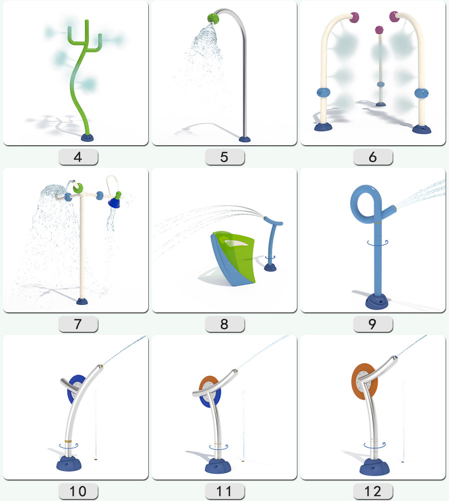 水上乐园+水上乐园组件+喷水+树形喷水 (3)