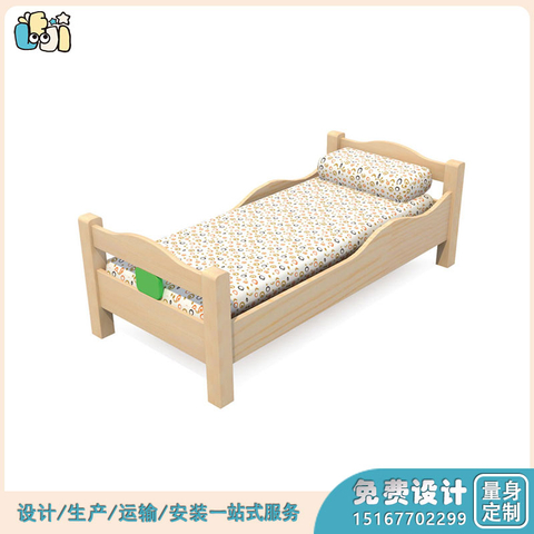 木制幼儿园床_幼儿实木床