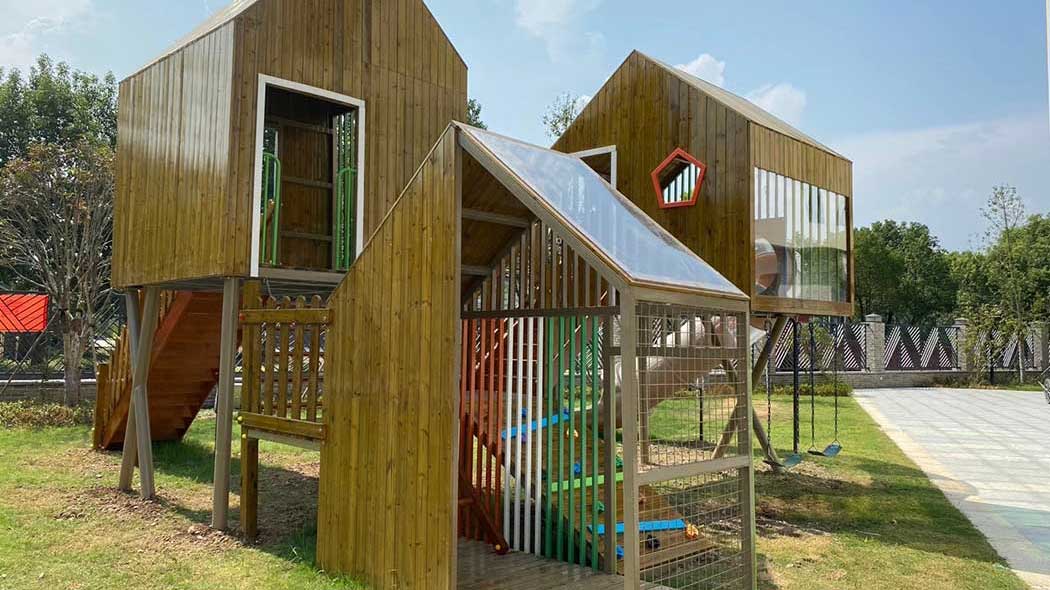  户外组合滑梯-11