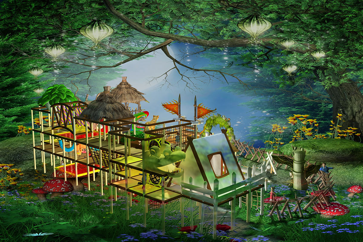 小型室内游乐场设计（3）