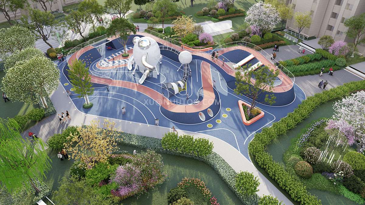 社区游乐场设备 (4)