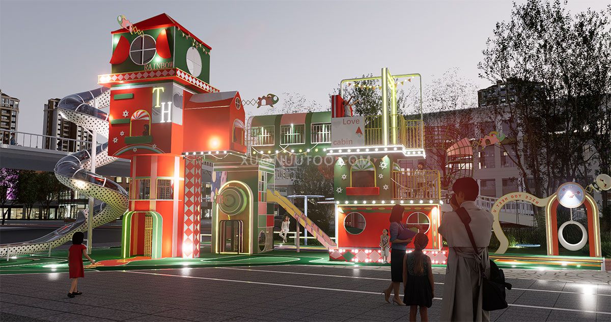 城市公园游乐场设备 (32)