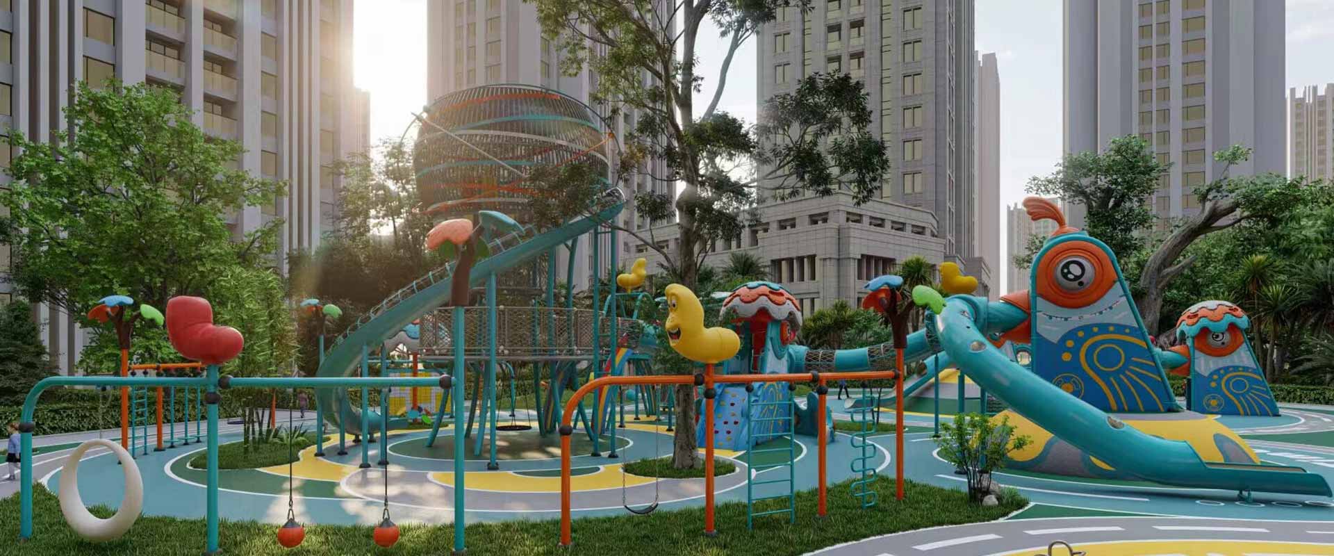 幼儿园游乐场设备案例