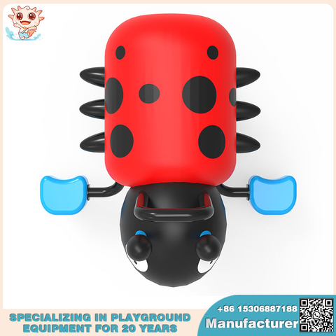 儿童游乐设施工厂化弹簧骑士NU-YM006