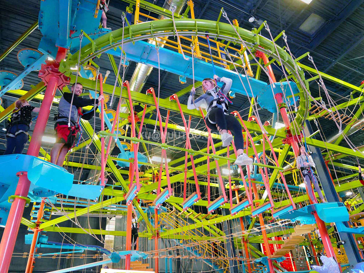 室内冒险绳索课程 (3)