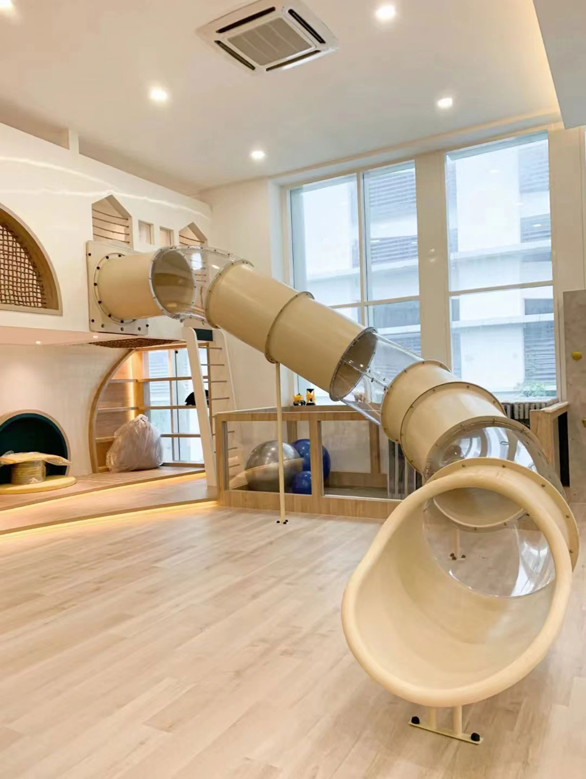 户外塑料滑梯 (6)