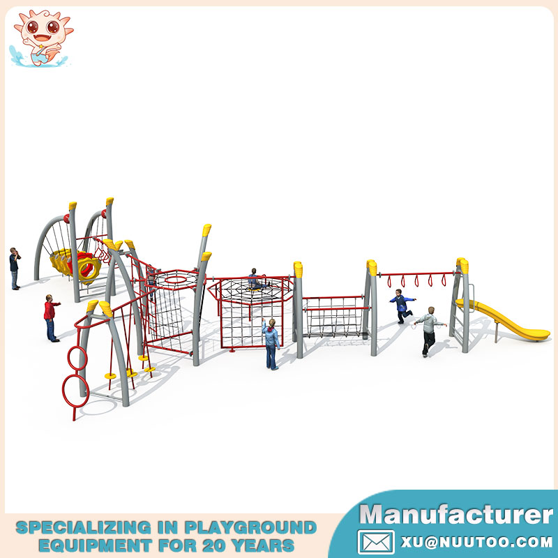 健身房攀爬设备为户外游乐场设备增添乐趣