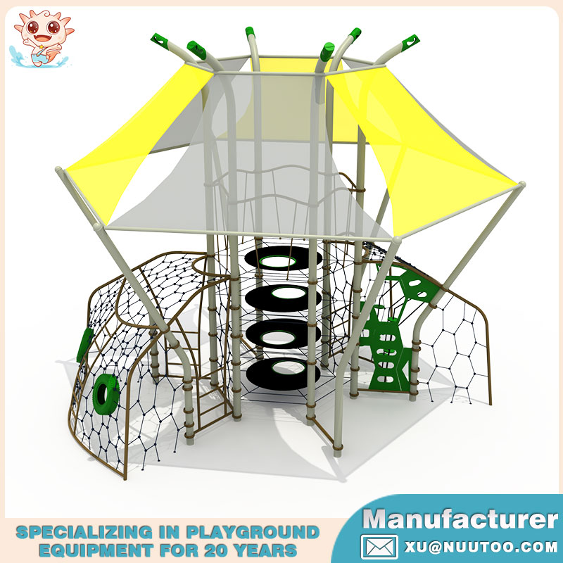 户外游乐设备制造商打造先进的健身房攀岩设备