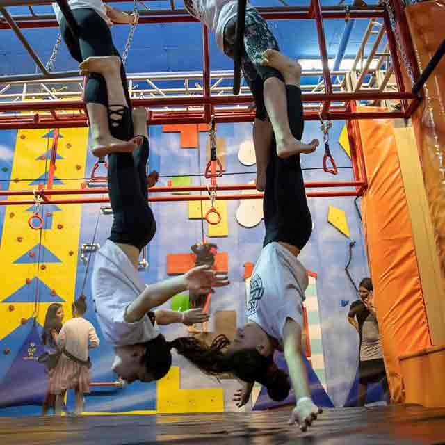 儿童室内游乐设施：以色列忍者空间