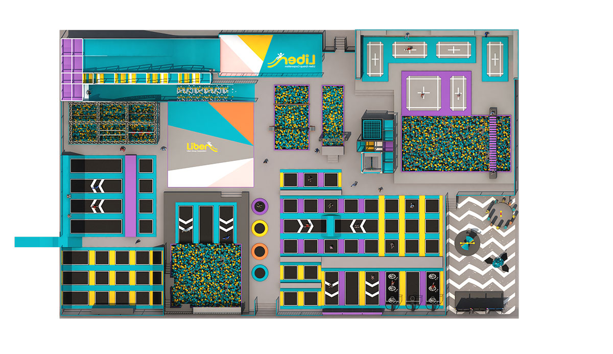 室内蹦床公园 (6)
