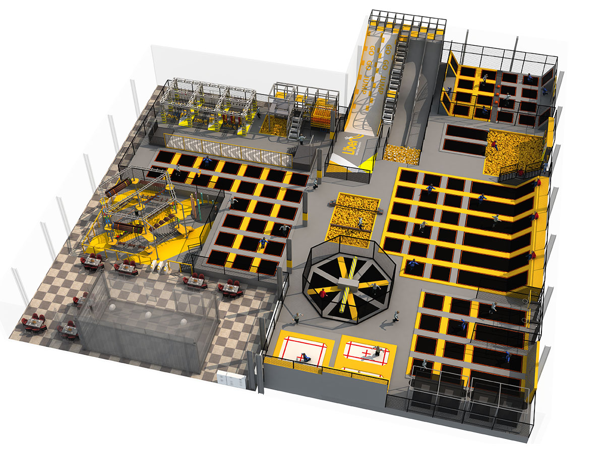 室内蹦床公园 (6)