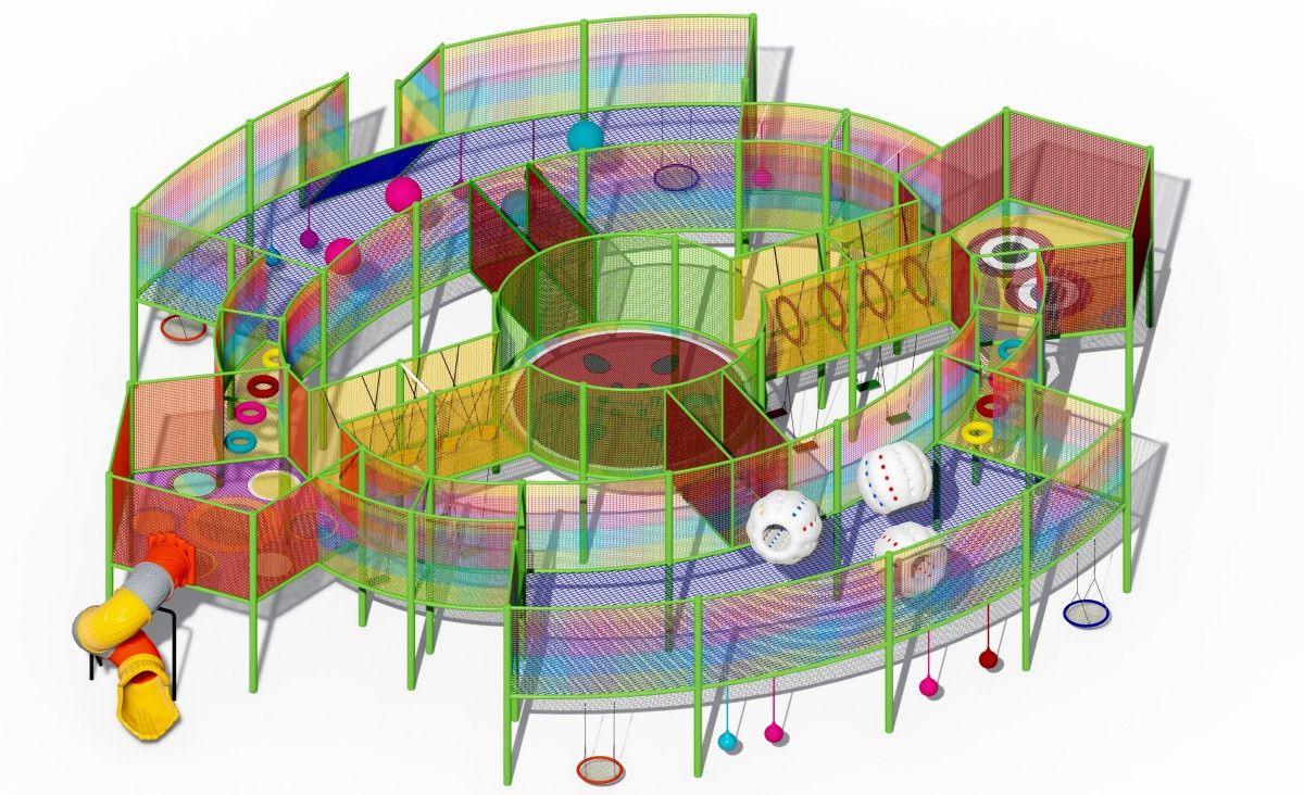 穿越彩虹迷宫！ 