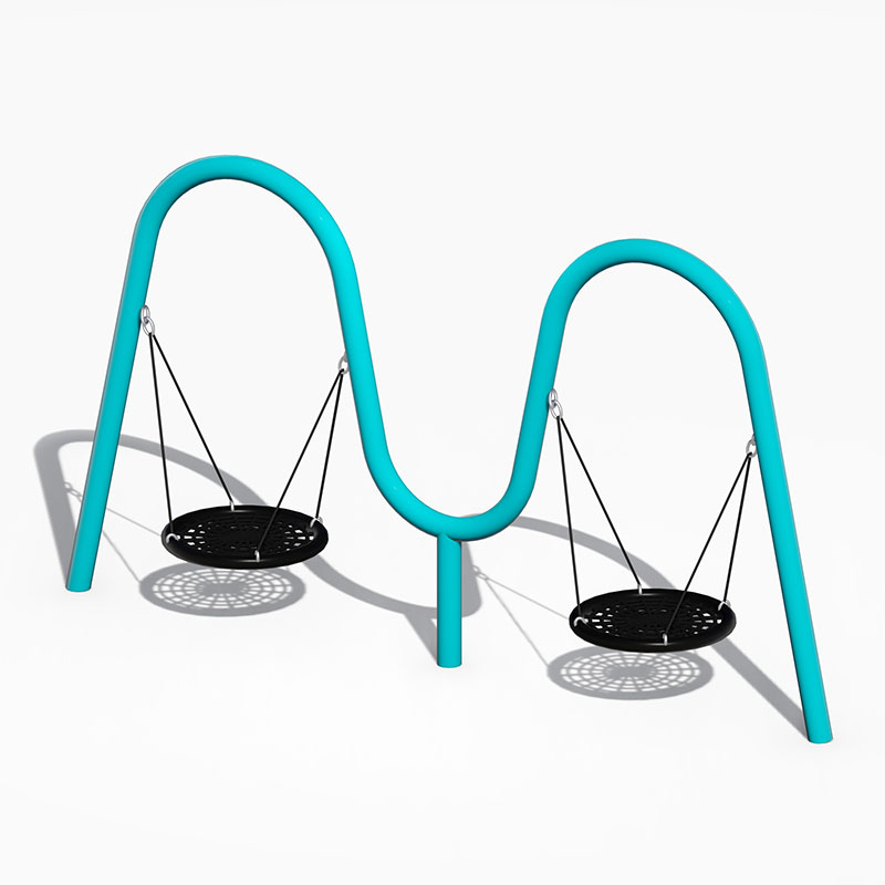 镀锌管儿童秋千 坚固耐用，适合积极玩耍