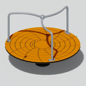 无电儿童游乐场环岛