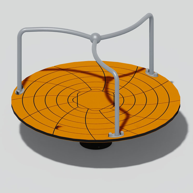 无电儿童游乐场环岛