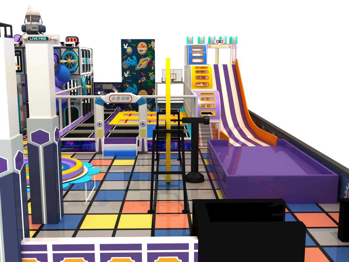 室内运动乐园设备产品详情展示