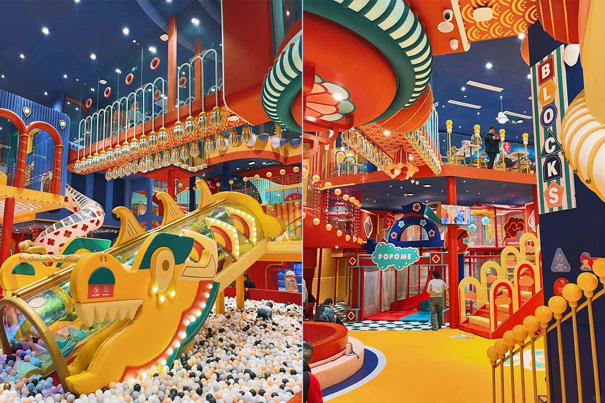 马卡龙系列淘气堡实体案例