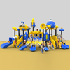 耐用的太空主题滑梯，带来持久的户外游乐场乐趣