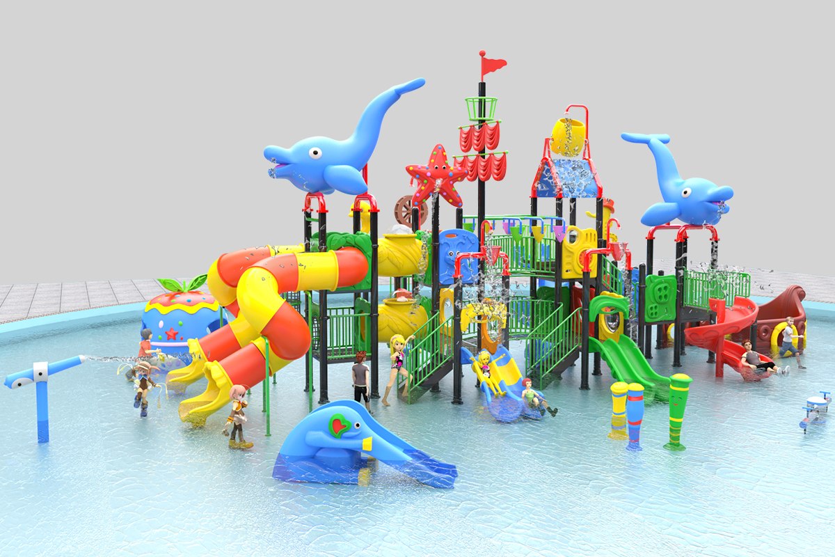 待售水上游乐场结构 (2)