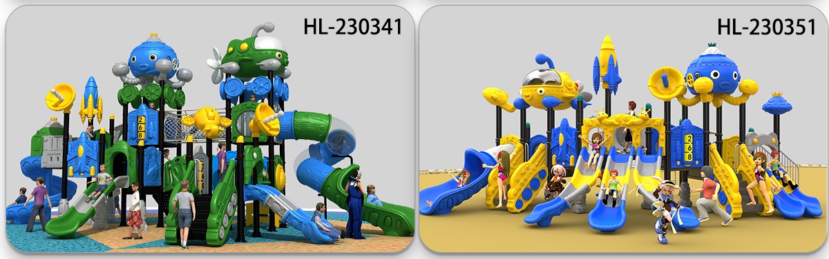 太空游乐滑梯供应商 HDPE 材料 (8)