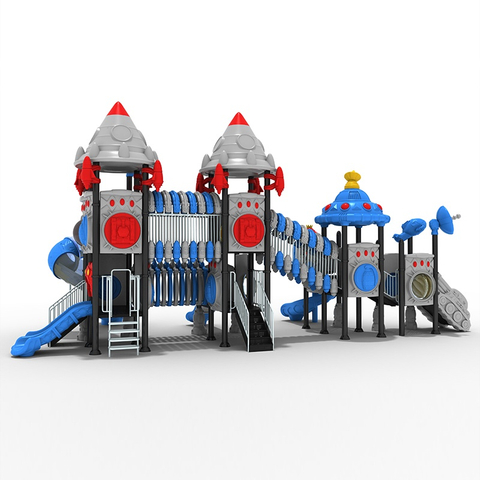 适合儿童探索银河的创新游乐场滑梯
