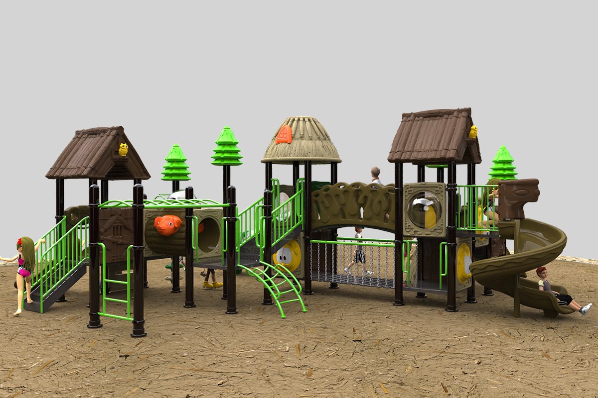 户外游乐设施滑梯 (2)