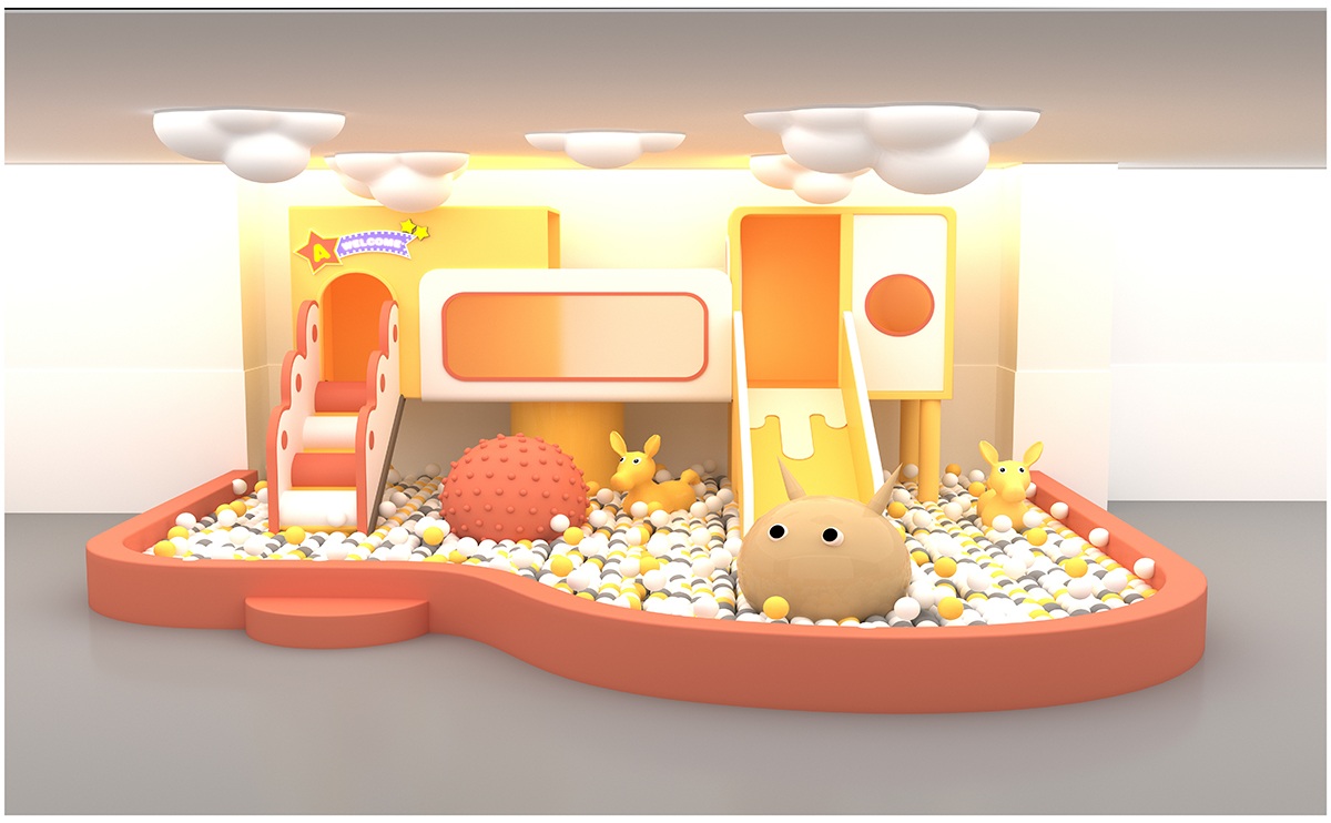 其他室内小型淘气堡软包设施款式 - 13