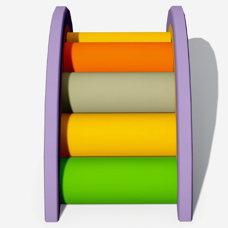 彩虹桥软体游乐设备_儿童室内软体钻爬玩具_幼儿园软体器材厂家