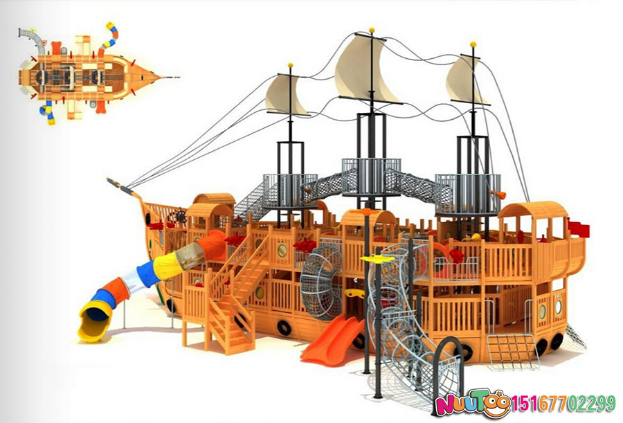 乐图非标游乐+海盗船+大型组合滑梯-(20)