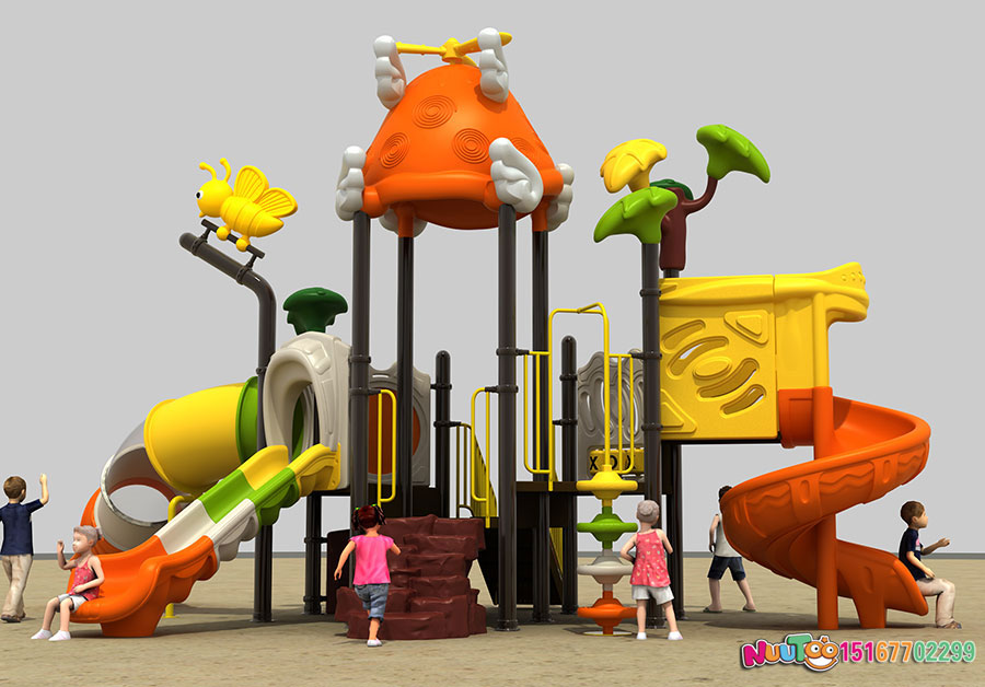 滑梯+组合滑梯+小博士+无动力游乐设备+天使蓝猫 (14)