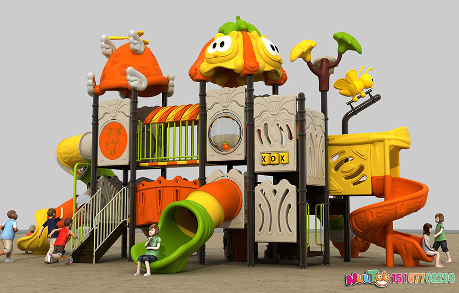 滑梯+组合滑梯+小博士+无动力游乐设备+天使蓝猫 (5)