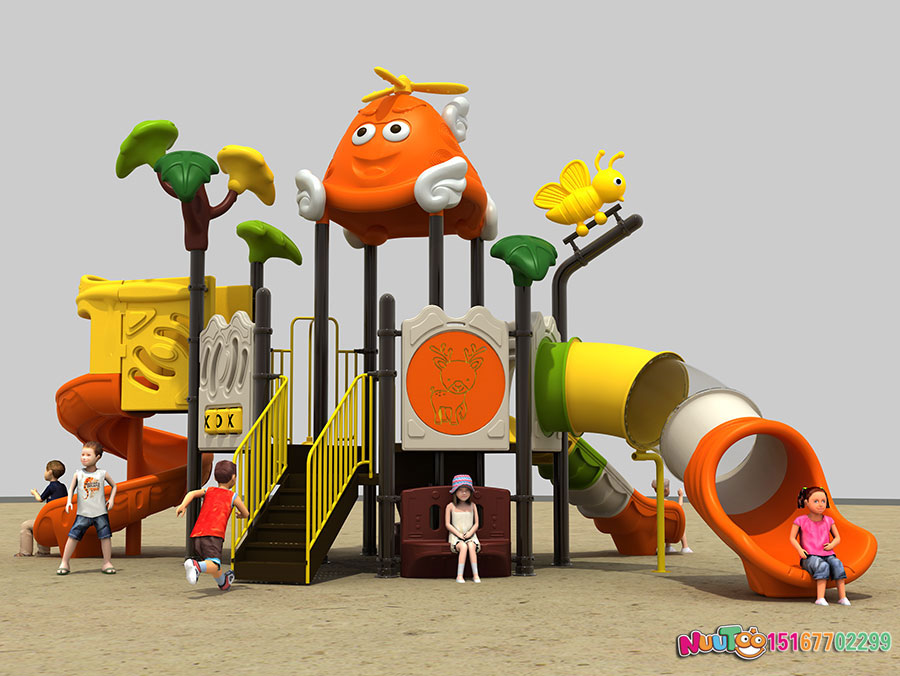 滑梯+组合滑梯+小博士+无动力游乐设备+天使蓝猫 (13)