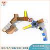 新款儿童滑梯 小区组合滑梯 PE板组合滑梯 厂家公园供应——乐图无动力游乐设备