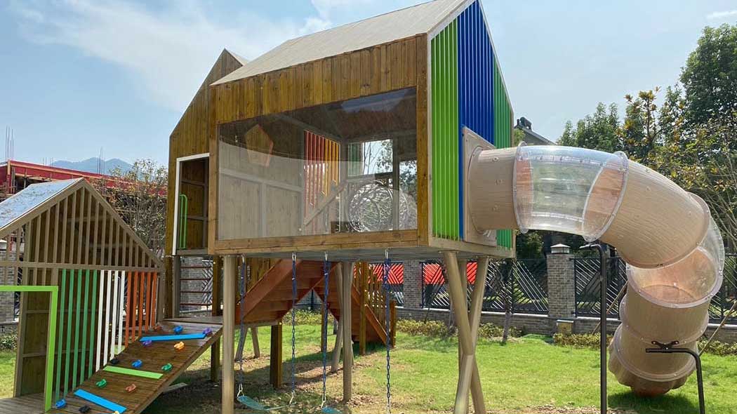  户外组合滑梯-10