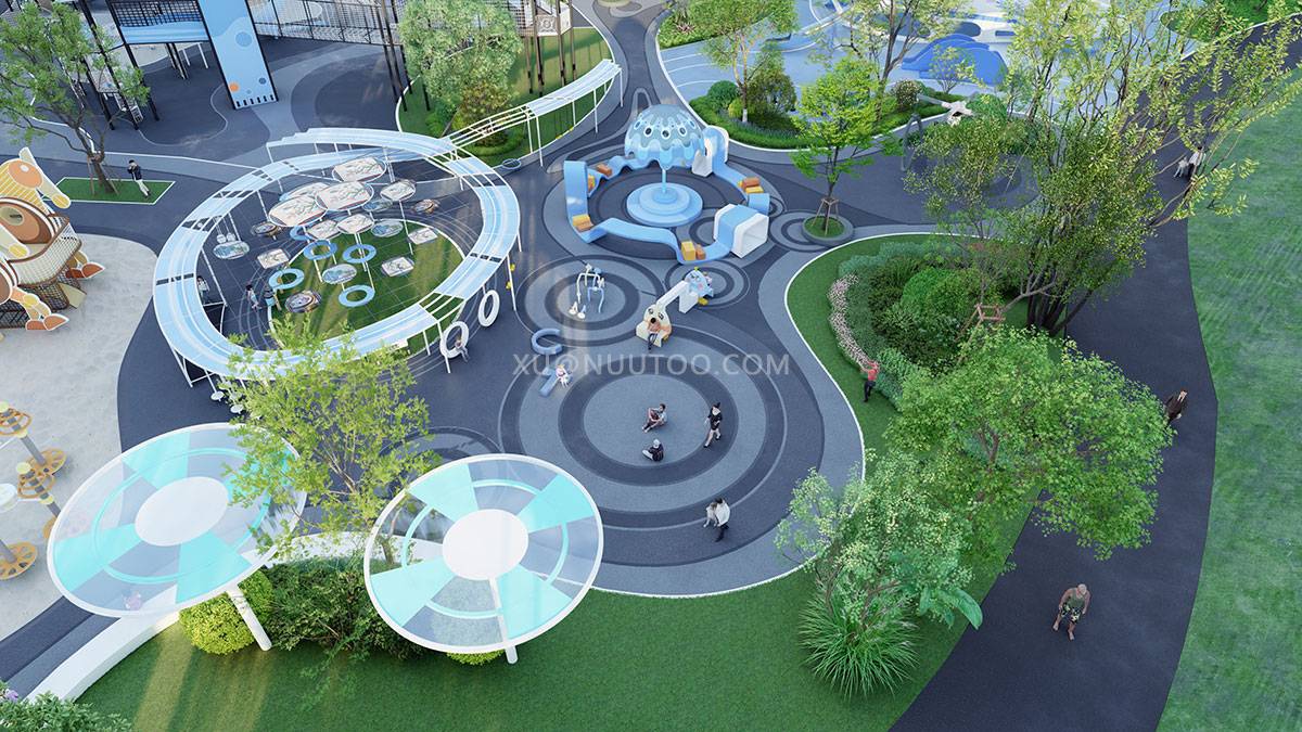 城市公园游乐场设备 (20)