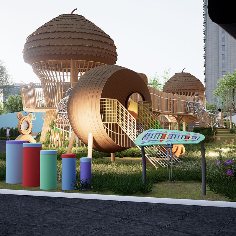 游乐场社区，HOA游乐场设备供应商