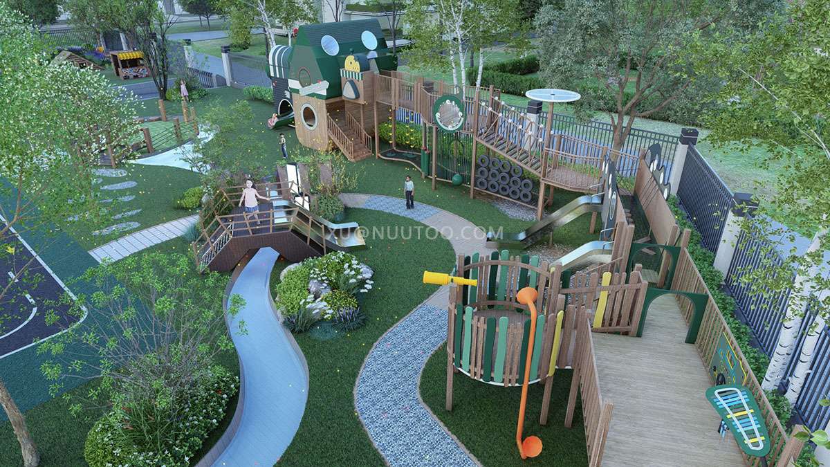 户外游乐场设备 (11) 学校