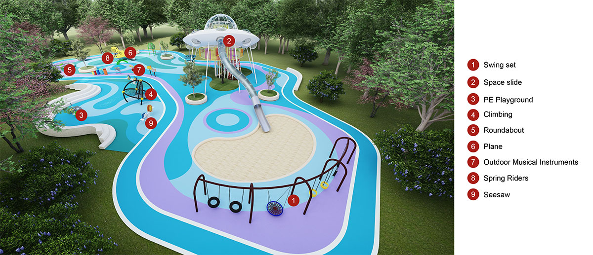 景观结构游乐场设备 (3)