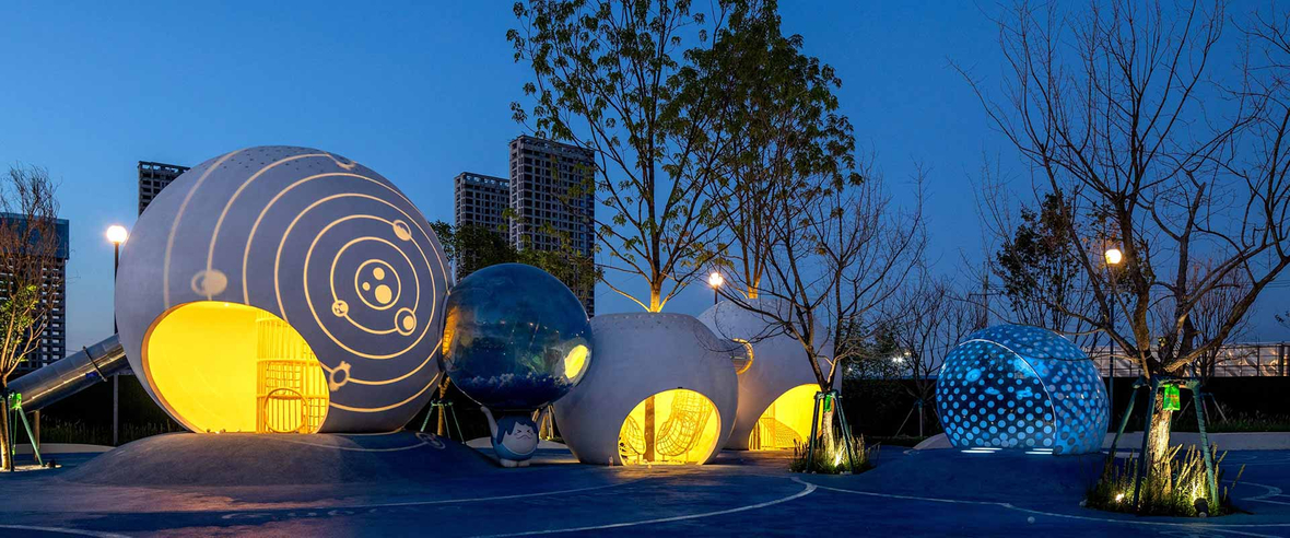 泡泡宇宙游乐场设备案例