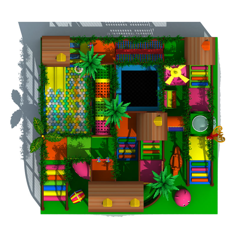 室内主题游乐设备，廉价丛林主题室内游乐场厂家