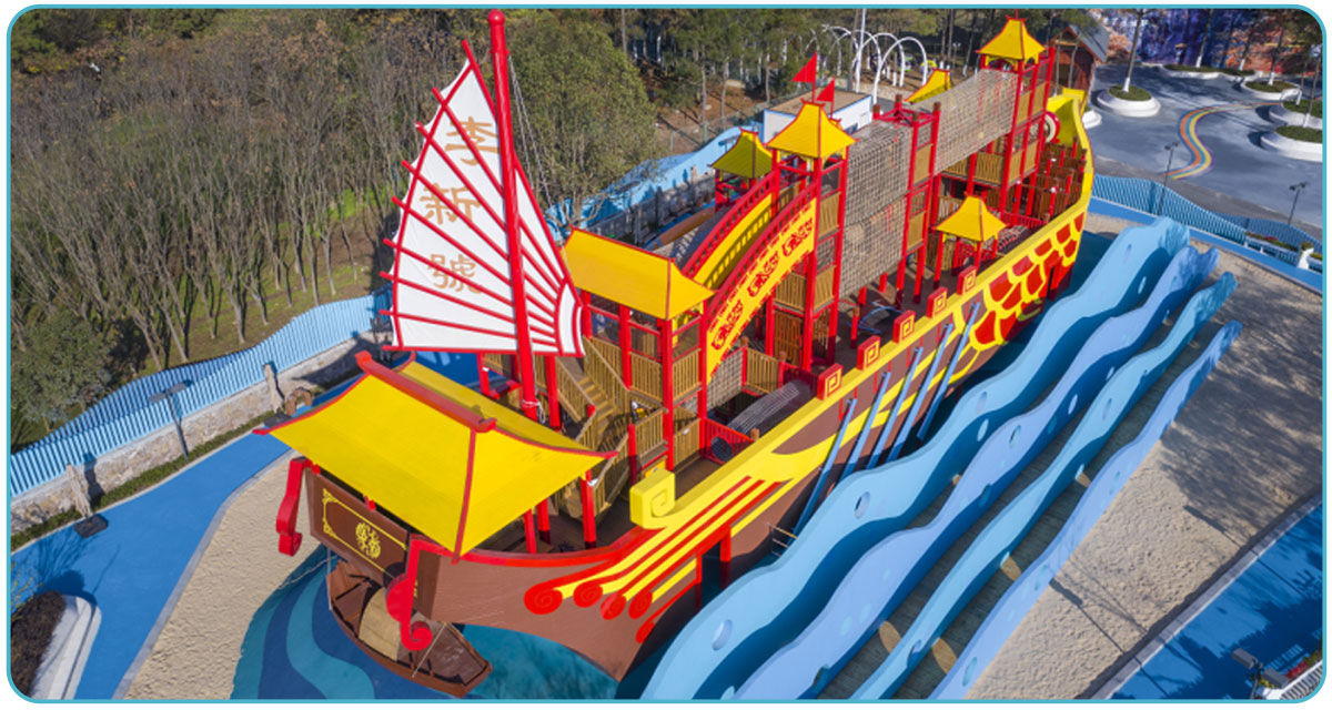 海盗船游乐场设备 (1)