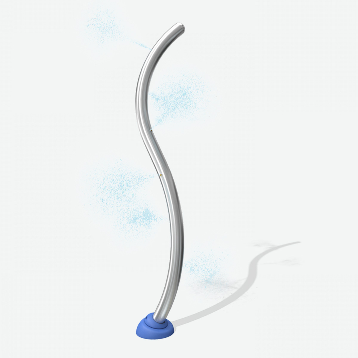 商业防溅垫设备，游乐场设备防溅垫工厂